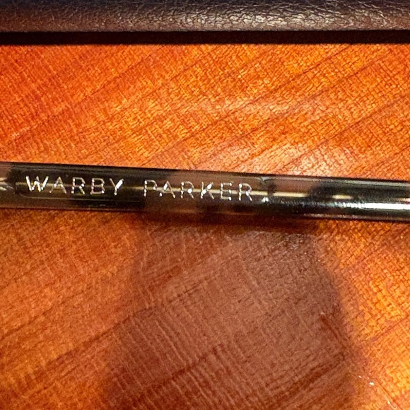 Warby Parker Birch/Gray Tortoise Eyeglasses with Case LOUISE 189 55-16-140 - Picture 3 of 5